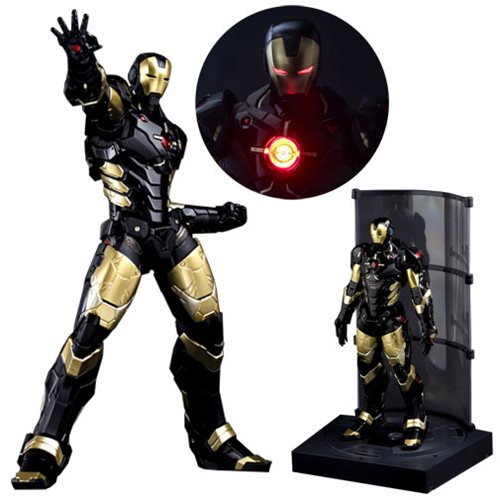 Marvel Now! Iron Man Re: Edit Black x Gold Figure, Not Mint